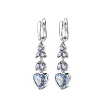 Load image into Gallery viewer, Gem&#39;s Ballet 7.88Ct Natural Iolite Blue Mystic Quartz Gemstone Drop Earrings 925 Sterling Silver Fine Jewelry For Women - Shop &amp; Buy