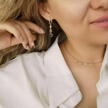 Load image into Gallery viewer, Gem&#39;s Ballet 925 Sterling Silver Earrings Fine Jewelry Natural Citrine Peridot Smoky Quartz Drop Earrings For Women Wedding - Shop &amp; Buy
