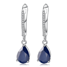 Load image into Gallery viewer, Gem&#39;s Ballet Natural Sky Blue Topaz Earrings Genuine 925 Sterling Silver Fine Jewelry 7x10mm Drop Earring For Women Fashion - Shop &amp; Buy