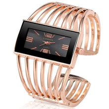 Load image into Gallery viewer, Glamorous Luxury Womens Bracelet Watch - Precision Analog Quartz, Rectangular Cuff Design - Versatile for Business or Casual, Fashion-forward Timepiece for Stylish Ladies - Shop &amp; Buy

