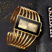 Load image into Gallery viewer, Glamorous Luxury Womens Bracelet Watch - Precision Analog Quartz, Rectangular Cuff Design - Versatile for Business or Casual, Fashion-forward Timepiece for Stylish Ladies - Shop &amp; Buy
