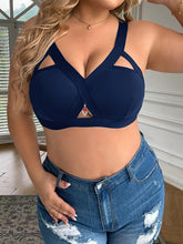 Load image into Gallery viewer, Glamorous Plus Size Sexy Bra - Sparkling Rhinestone Accent, Cut-out Detail - Shop &amp; Buy
