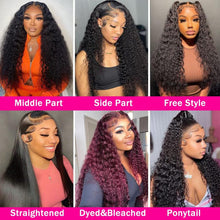 Load image into Gallery viewer, Glueless Lace Front Wig Pre Plucked with Baby Hair 5x5 Transparent HD Lace Closure Wig Human Hair Bleached Knots - Shop &amp; Buy
