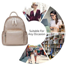 Load image into Gallery viewer, Golden Mini Backpack Purse,Vaschy Faux Leather Small Backpack for Women cute backpack bag pack bag kawaii backpack - Shop &amp; Buy