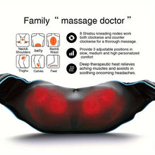 Load image into Gallery viewer, Heated Neck And Shoulder Massager, Acupressure Neck Massager,Deep Kneading Massage - Shop &amp; Buy
