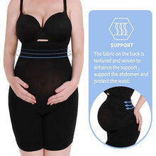 Load image into Gallery viewer, High Waist Maternity Shapewear Abdomen Support Seamless Shorts Pregnancy Tummy Control Slimming Panties - Shop &amp; Buy
