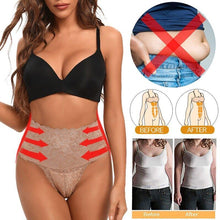 Load image into Gallery viewer, High Waist Tummy Control Panties Women Thong Panty Shaper Slimming Underwear Butt Lifter Belly Shaping Cincher Brief Body Shaper - Shop &amp; Buy
