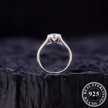 Load image into Gallery viewer, Hypnotic 3 Carat Moissanite Womens Solitaire Ring - Dazzling 925 Sterling Silver - Shop &amp; Buy
