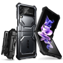 Load image into Gallery viewer, I-BLASON For Samsung Galaxy Z Flip 4 Case 2022 Armorbox Full Body Heavy Duty Shock Reduction Case with Built-in Screen Protector - Shop &amp; Buy
