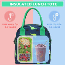 Load image into Gallery viewer, Insulated Lightweight Lunch Tote Bag for Toddler Boys and Girls School Daycare Kindergarten Lunch Box Bag for Kids - Shop &amp; Buy
