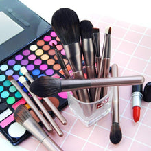 Load image into Gallery viewer, Kaizm 12pcs Makeup brushes set Metallic Pink beauty Make up brush Soft blush Powder Foundation Eyeshadow brush - Shop &amp; Buy