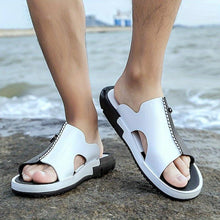 Load image into Gallery viewer, Lace-up flats for women made of superfine leather, perfect for summer fashion - Shop &amp; Buy
