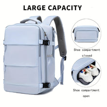 Load image into Gallery viewer, Large Capacity Travel Backpack - Shoe Compartment &amp; Lightweight Design, Laptop Daypack with USB Charging Port for On-the-Go Professionals - Shop &amp; Buy
