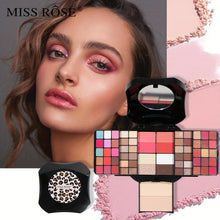 Load image into Gallery viewer, Leopard Print Glam Makeup Masterpiece - 64-Color Eyeshadow, Blush, Bronzer &amp; Highlighter Set - Shop &amp; Buy
