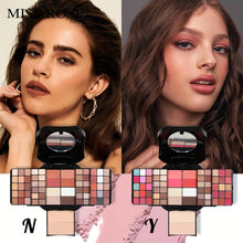 Load image into Gallery viewer, Leopard Print Glam Makeup Masterpiece - 64-Color Eyeshadow, Blush, Bronzer &amp; Highlighter Set - Shop &amp; Buy
