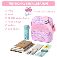 Load image into Gallery viewer, Lightweight Crossbody Bag Purse for Girls Small Messenger Shoulder Bag Gift for Preteen - Shop &amp; Buy
