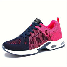 Load image into Gallery viewer, Lightweight Mesh Lace Up Sneakers, Fashion Air Cushion Running Sports Shoes, Women&#39;s Footwear - Shop &amp; Buy

