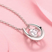 Load image into Gallery viewer, Love 925 Sterling Silver Jewelry Necklaces Women For Wedding 1Ct Twinkle Moissanite Diamond Pendant - Shop &amp; Buy