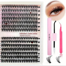 Load image into Gallery viewer, LuxeLash Complete Eyelash Extension Kit - 280 Voluminous 30D/40D Lashes, Premium Adhesive, Professional Tools - Shop &amp; Buy
