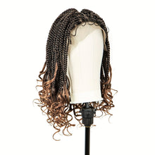 Load image into Gallery viewer, Luxurious Synthetic Lace Braids Wig - Easy Styling, Heat Resistant, Beginner-Friendly - Fashion-forward Design for Women - Shop &amp; Buy
