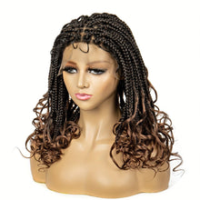 Load image into Gallery viewer, Luxurious Synthetic Lace Braids Wig - Easy Styling, Heat Resistant, Beginner-Friendly - Fashion-forward Design for Women - Shop &amp; Buy
