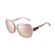 Load image into Gallery viewer, Luxury Oversized Square Polarized Sunglasses Women Metal Cat Eye Gradient Mirror Blue Lens Sun Glasses Shade Eyewear - Shop &amp; Buy