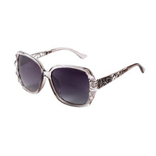 Load image into Gallery viewer, Luxury Oversized Square Polarized Sunglasses Women Metal Cat Eye Gradient Mirror Blue Lens Sun Glasses Shade Eyewear - Shop &amp; Buy
