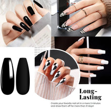 Load image into Gallery viewer, Makartt Black White Nail Gel Polish Set Trendy and Classic Nail Lacquer Soak Off LED Nails Gel Nail Art Design Decoration Gift - Shop &amp; Buy
