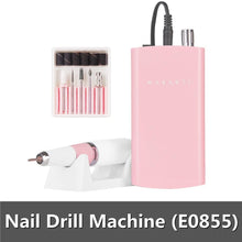 Load image into Gallery viewer, Makartt MALORY 30000RPM Nail Drill Machine Rechargeable Portable Electric E File Remove Acrylic Gel with Nail Bits - Shop &amp; Buy
