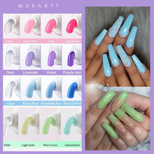 Load image into Gallery viewer, Makartt Poly Nail Extension Gel Kit 15ML Nail Gel with Slip Solution All In One Kit Nail Art for Nail Manicure Beginner Starter - Shop &amp; Buy
