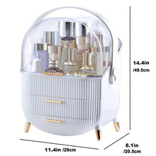 Load image into Gallery viewer, Make up Organizers and Storage for Vanity, Cosmetics Skincare Organizers with Lid and Drawers - Shop &amp; Buy
