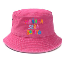 Load image into Gallery viewer, Manana Sera Bonito Print Fisherman Hat Karol G Bucket Hat Breathable Couple Hat - Shop &amp; Buy
