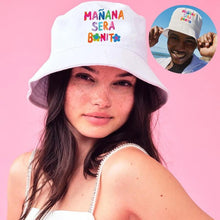 Load image into Gallery viewer, Manana Sera Bonito Print Fisherman Hat Karol G Bucket Hat Breathable Couple Hat - Shop &amp; Buy
