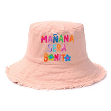 Load image into Gallery viewer, Manana Sera Bonito Print Fisherman Hat Karol G Bucket Hat Breathable Couple Hat - Shop &amp; Buy
