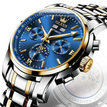 Load image into Gallery viewer, Mens Automatic Watches Mechanical Movement Luxury Stainless Steel Waterproof HD Luminous Day-Date-Month - Shop &amp; Buy
