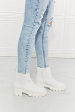 Load image into Gallery viewer, MMShoes Work For It Matte Lug Sole Chelsea Boots in White - Shop &amp; Buy