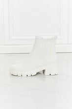 Load image into Gallery viewer, MMShoes Work For It Matte Lug Sole Chelsea Boots in White - Shop &amp; Buy