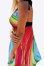 Load image into Gallery viewer, Multicolored Halter Neck Two-Piece Swimsuit - Shop &amp; Buy