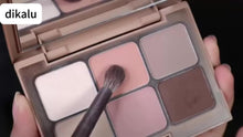 Load image into Gallery viewer, Multifunctional 6-Color Matte Eyeshadow Palette with Earth and Taupe Tones for a Natural and Elegant Look - Shop &amp; Buy

