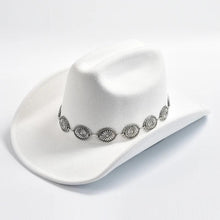 Load image into Gallery viewer, New Western Cowboy Hat for Women&#39;s Photo Props Cowgirl Jazz Hats - Shop &amp; Buy
