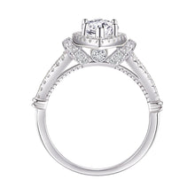 Load image into Gallery viewer, Newshe 925 Sterling Silver Engagement Rings for Women Marquise Cut White AAAAA Cubic Zirconia Exquisite Fine Jewelry - Shop &amp; Buy

