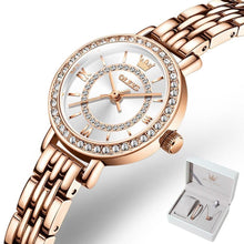 Load image into Gallery viewer, OLEVS Luxury Watches For Women Waterproof Stainless Steel Ladies Watches Set Top Brand Rose Gold Gift Box For Women - Shop &amp; Buy
