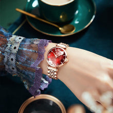 Load image into Gallery viewer, OLEVS New Fashion Watch for Women Diamond mirror Top Brand Luxury Stainless Steel Waterproof Quartz Wristwatch - Shop &amp; Buy
