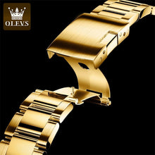 Load image into Gallery viewer, OLEVS Top Brand Men Automatic Mechanical Watch Deep Waterproof Stainless Steel Strap Scratchproof Men Automatic Wristwatch - Shop &amp; Buy
