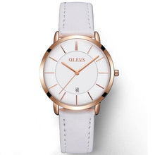 Load image into Gallery viewer, OLEVS Women Watch Red Casual Leather Ladies Watches Luxury Quartz Female Wristwatches Brand Clock Ultra Thin Surface - Shop &amp; Buy
