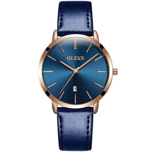 Load image into Gallery viewer, OLEVS Women Watch Red Casual Leather Ladies Watches Luxury Quartz Female Wristwatches Brand Clock Ultra Thin Surface - Shop &amp; Buy