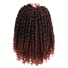 Load image into Gallery viewer, Passion Twist Hair 8 Inch, 8 Packs Pre-Twisted Passion Twist Crochet Hair For Women - Shop &amp; Buy
