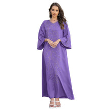 Load image into Gallery viewer, Perl Middle East Muslim Hot Diamond Loose Version Robe Dress - Shop &amp; Buy
