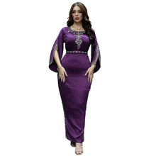 Load image into Gallery viewer, Perl Women Fashion Diamond-encrusted Dubai Evening Dress - Shop &amp; Buy
