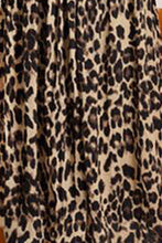 Load image into Gallery viewer, Plus Size Leopard Elastic Waist Midi Skirt - Shop &amp; Buy
